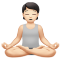 Person In Lotus Position Emoji Apple
