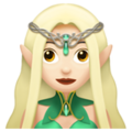 Woman Elf Emoji Apple