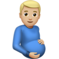 Pregnant Man Emoji Apple