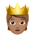 Person With Crown Emoji Apple