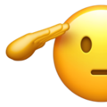 Saluting Face Emoji Apple