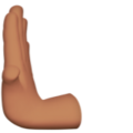 Leftwards Pushing Hand Emoji Apple