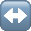 Left Right Arrow Emoji Apple
