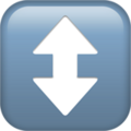 Up Down Arrow Emoji Apple