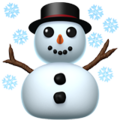 Snowman Emoji Apple