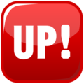 Up Button Emoji Emojidex