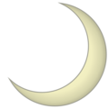 Crescent Moon Emoji Emojidex