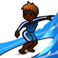 Person Surfing Emoji Emojidex