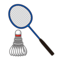 Badminton Emoji Emojidex