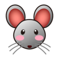 Mouse Face Emoji Emojidex