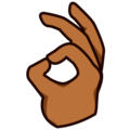 Ok Hand Emoji Emojidex