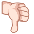 Thumbs Down Emoji Emojidex