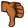 Thumbs Down Emoji Emojidex