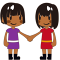 Women Holding Hands Emoji Emojidex