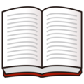 Open Book Emoji Emojidex