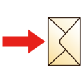 Envelope With Arrow Emoji Emojidex