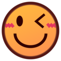 Winking Face Emoji Emojidex