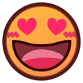 Smiling Face With Heart Eyes Emoji Emojidex