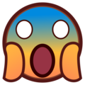 Face Screaming In Fear Emoji Emojidex