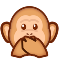 Speak No Evil Monkey Emoji Emojidex
