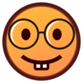 Nerd Face Emoji Emojidex