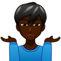 Man Shrugging Emoji Emojidex
