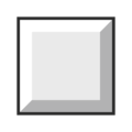White Medium Square Emoji Emojidex