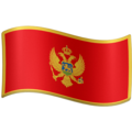Flag Montenegro Emoji Facebook