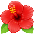 Hibiscus Emoji Facebook