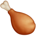 Poultry Leg Emoji Facebook