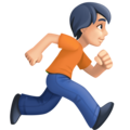 Person Running Facing Right Emoji Facebook
