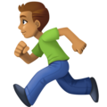 Man Running Emoji Facebook