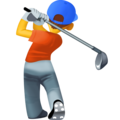 Person Golfing Emoji Facebook