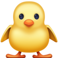 Front Facing Baby Chick Emoji Facebook