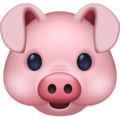 Pig Face Emoji Facebook