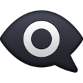 Eye In Speech Bubble Emoji Facebook