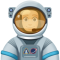 Man Astronaut Emoji Facebook
