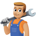 Man Mechanic Emoji Facebook