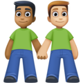 Men Holding Hands Emoji Facebook