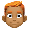 Man Red Hair Emoji Facebook