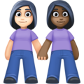 Women Holding Hands Emoji Facebook