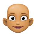 Woman Bald Emoji Facebook