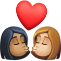 Kiss Woman Woman Emoji Facebook