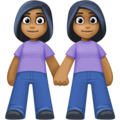 Women Holding Hands Emoji Facebook