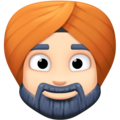 Man Wearing Turban Emoji Facebook