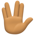 Vulcan Salute Emoji Facebook