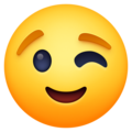 Winking Face Emoji Facebook
