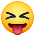 Squinting Face With Tongue Emoji Facebook