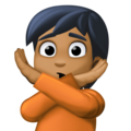 Person Gesturing No Emoji Facebook