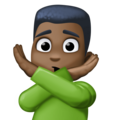 Man Gesturing No Emoji Facebook